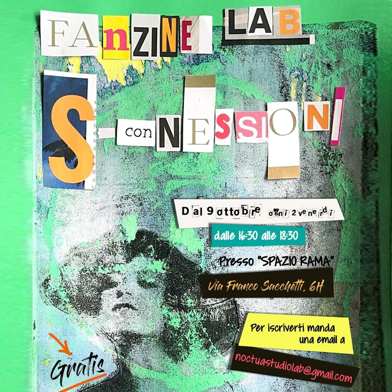 Prende il via a SPAZIO RAMA, in via Franco Sacchetti 6 (Talenti), il laboratorio rivolto a ragazze e ragazzi dai 14 ai 17 anni per riflettere, attraverso la creatività, sul rapporto con i social media e sui rischi dell’iperconnessione.